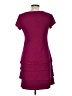 Muse Solid Burgundy Cocktail Dress Size 8 - photo 2
