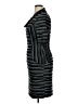 Connected Apparel Chevron-herringbone Gray Cocktail Dress Size 14 - photo 5