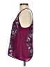 Lily White 100% Polyester Burgundy Sleeveless Blouse Size S - photo 5