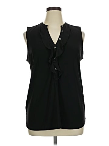 White House Black Market Sleeveless T-Shirt (view 1)