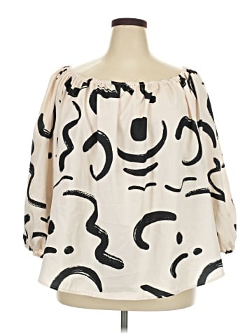 ChicMe 3/4 Sleeve Blouse (view 1)