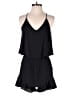 Tyche Solid Black Romper Size S - photo 1