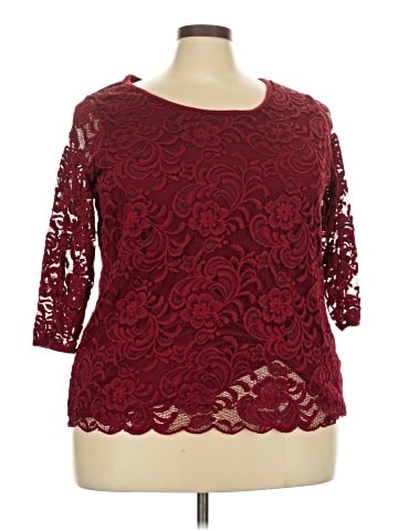 Roz & Ali 3/4 Sleeve Top (view 1)