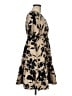Unbranded 100% Polyester Print Tan Casual Dress Size M - photo 4