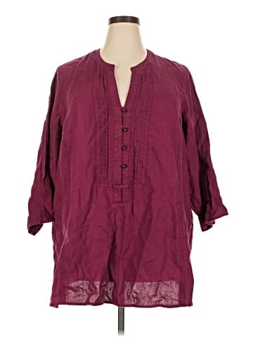 Marina Sport 3/4 Sleeve Blouse (view 1)