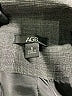 AGB 100% Acetate Houndstooth Gray Blazer Size 6 - photo 6