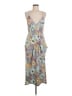 BCBGeneration Paisley Gray Casual Dress Size M - photo 1