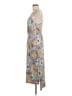 BCBGeneration Paisley Gray Casual Dress Size M - photo 5