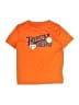 Under Armour 100% Polyester Orange Short Sleeve T-Shirt Size 4 - photo 1