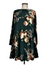 emerald Floral Green Casual Dress Size M - photo 1