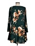 emerald Floral Green Casual Dress Size M - photo 2