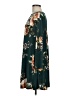 emerald Floral Green Casual Dress Size M - photo 5