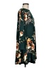emerald Floral Green Casual Dress Size M - photo 4