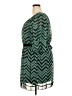 En Focus Studio Chevron-herringbone Green Casual Dress Size 18 - photo 5