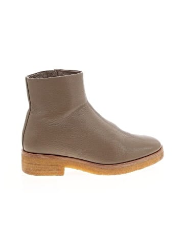 The Row Leather Boris Ankle Boots (view 1)