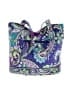 Vera Wang 100% Cotton Purple Shoulder Bag One size - photo 1