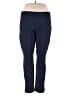 White House Black Market Solid Blue Active Pants Size 18 - photo 1