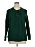 No Comment 100% Acrylic Green Pullover Sweater Size XL - photo 1