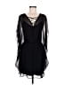 Express 100% Polyester Black Cocktail Dress Size M - photo 1