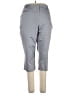 Attention Solid Gray Casual Pants Size 18 - photo 1