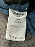 Wrap 100% Cotton Blue Trenchcoat Size 4 - photo 7