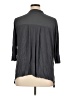 August Silk Gray 3/4 Sleeve Button-Down Shirt Size XL - photo 2