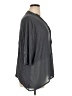 August Silk Gray 3/4 Sleeve Button-Down Shirt Size XL - photo 4