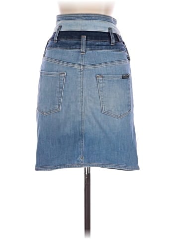 7 For All Mankind Denim Skirt (view 2)