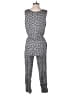 Ella Moss 100% Rayon Print Gray Jumpsuit Size S - photo 2