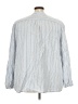 Remade Blue 3/4 Sleeve Blouse Size 3X - photo 2