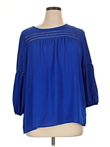 Counterparts 3/4 Sleeve Blouse (view 1)