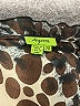 Agora 100% Polyester Animal Print Brown 3/4 Sleeve Blouse Size 2X - photo 7