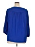 Counterparts Blue 3/4 Sleeve Blouse Size XL - photo 2