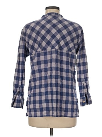 Étoile Isabel Marant 3/4 Sleeve Button-Down Shirt (view 2)