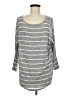 Pomelo Gray 3/4 Sleeve T-Shirt Size M - photo 1