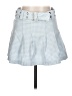 Forever Checkered-gingham Blue Casual Skirt Size L - photo 1