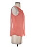 Gap Outlet 100% Polyester Orange Sleeveless Blouse Size S - photo 4