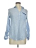 Roper Blue Long Sleeve Button-Down Shirt Size M - photo 1