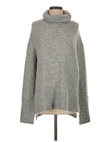 Olivaceous Turtleneck Sweater (view 1)