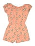 Forever Me Print Orange Dress Size 5 - photo 2