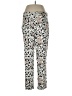 Verve Animal Print Silver Casual Pants Size L - photo 1