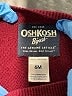OshKosh B'gosh 100% Cotton Burgundy Pullover Sweater 3-6 MO / 6 MO - photo 3