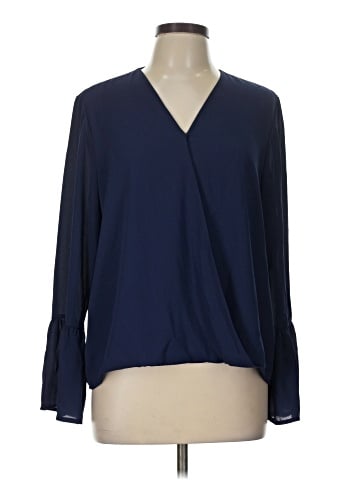 IMAN Long Sleeve Blouse (view 1)
