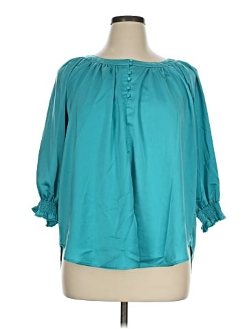 Umgee 3/4 Sleeve Blouse (view 1)