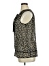 Quintessential 100% Polyester Black Sleeveless Blouse Size XL - photo 5