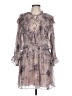 IRO 100% Viscose Gray Cocktail Dress Size EU (FR) 44 / US 12 - photo 1