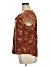 Daniel Rainn Brown Short Sleeve Blouse Size XL (petite) - photo 5