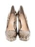 Jessica Simpson Animal Print Gold Heels Size 8 1/2 - photo 2