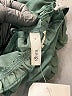 Glam 100% Polyester Solid Green Casual Dress Size S - photo 7