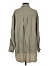 Glam 100% Polyester Green 3/4 Sleeve Blouse Size S - photo 2